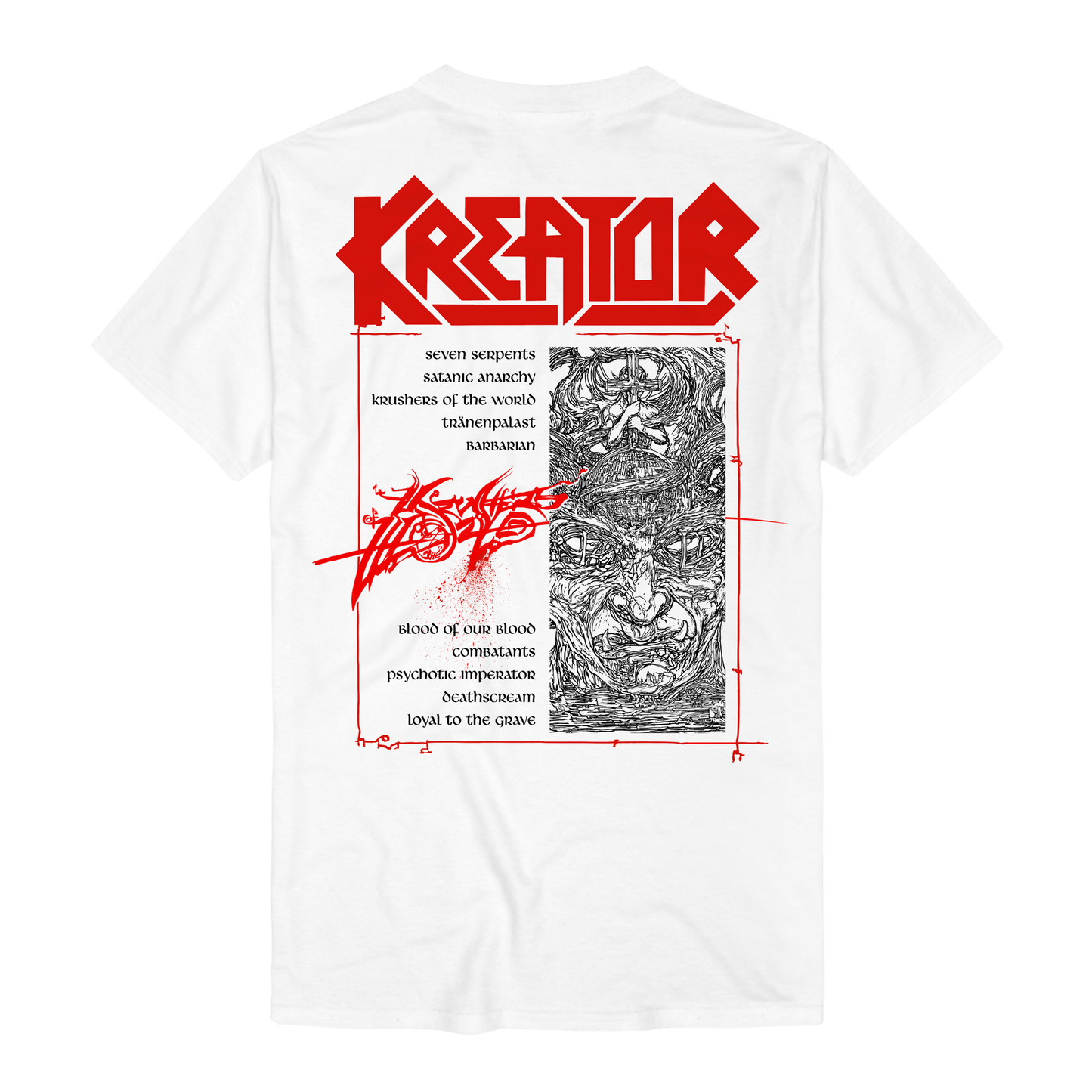 KOTW Tracklist Shirt