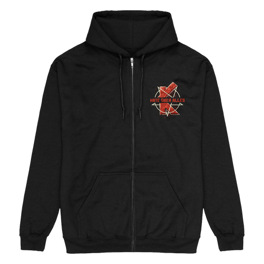 Hate Über Alles Hoodie Front