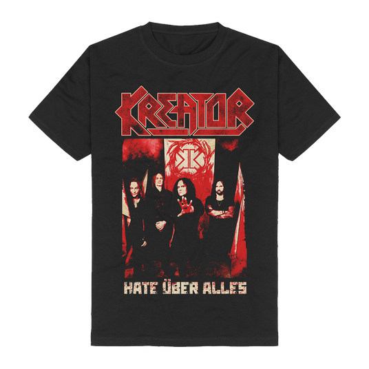 Hate Über Alles Photo T-Shirt Front